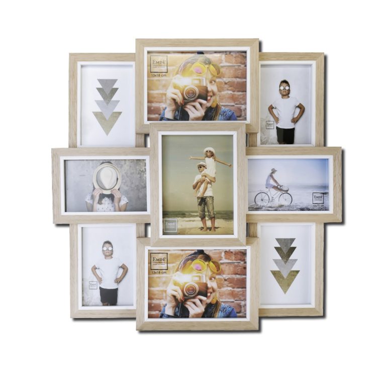 Cadre Photo Magnétique Personnalisé "Mamie" - Format 10x15cm - Aimant Frigo Ou Support Chevalet - Cadeau Grand-Mère