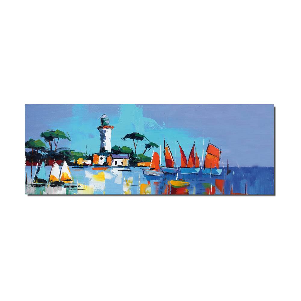 Toile Paysage De Mer Colore Paysage Breton Ambiance Cadres Quimper