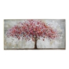 toile arbre colore encadree