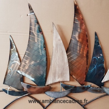 deco marine metal et bois