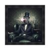 cadre singe chewing gum fauteuil sylvain binet