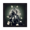 cadre singe poker carte costume cigare
