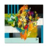 tableau plexiglas abstrait colore