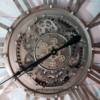 grande horloge ronde industrielle
