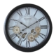 horloge ronde decorative a engrenage