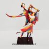 decoration couple danseurs en metal