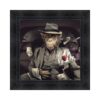cadre singe mafia cigare billets pistolet sylvain bient