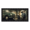 tableau vintage garage sylvain binet