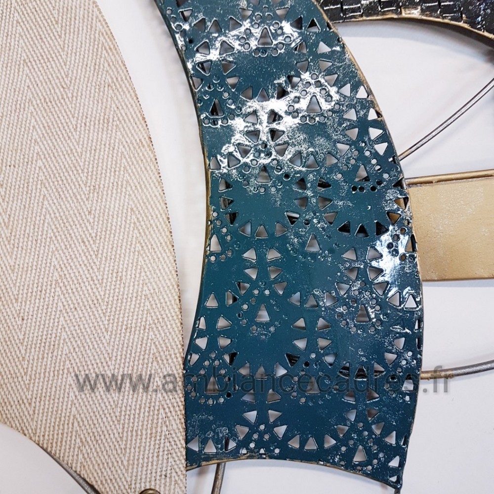 Décoration bateaux Métal et Tissu