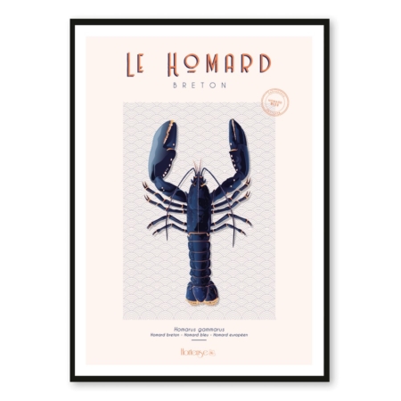 Affiche Homard Hortense