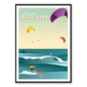 Affiche Kite Surf Hortense