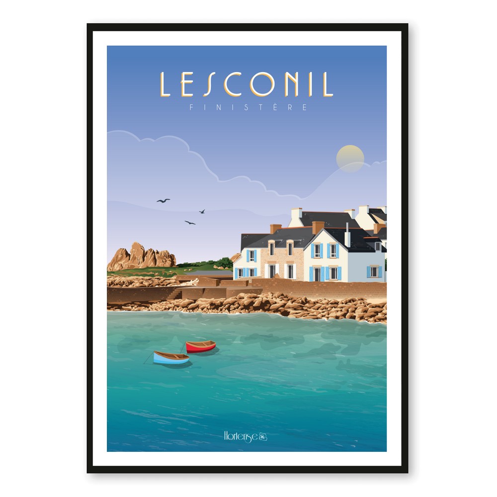 Affiche Lesconil Hortense