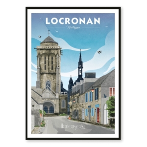 Affiche Locronan hortense