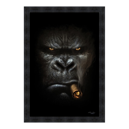 Tableau Gorille Cigare Alexandre Granger
