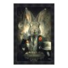 cadre sylvain binet lapin carotte engrenages mr rabbit