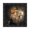 Tableau Lion Ecouteur Sylvain Binet