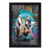 Tableau Singe Violoncelliste de Romaric