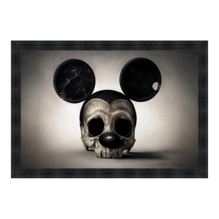 Cadre Tête de Mort Mickey