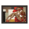 Tableau La Femme au Maillot de Bain Rouge