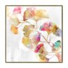 Toile Feuilles Ginkgo Multicolor