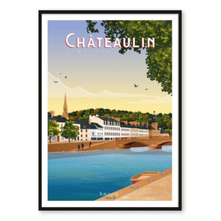Affiche Châteaulin Hortense