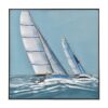 Toile Bateaux Voiles Blanches