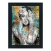 Tableau Femme Asiatique Tatouage de Romaric 60x90cm