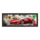 Cadre Ferrari Rouge de Rubix 61x161cm