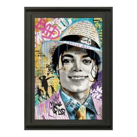 Cadre Michael Jackson de Romaric 61x81cm