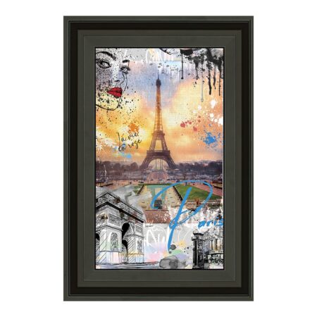 Cadre Monuments de Paris Rubix 41x56cm