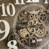 horloge decorative carre en metal