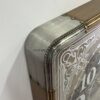 horloge decorative carre en metal