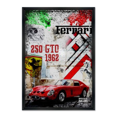 Tableau 250 GTO Rosso