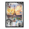 Tableau Paris Tour Eiffel Rubix