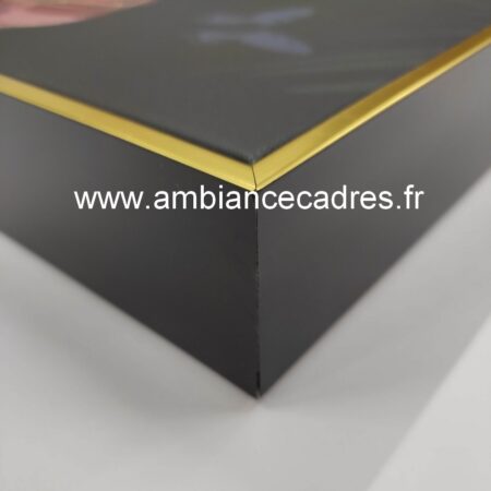 Cadre Noir Or Côté