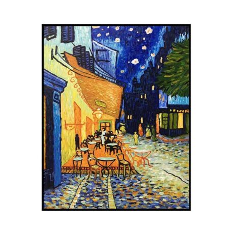 Toile Terrasse du Café le Soir Van Gogh