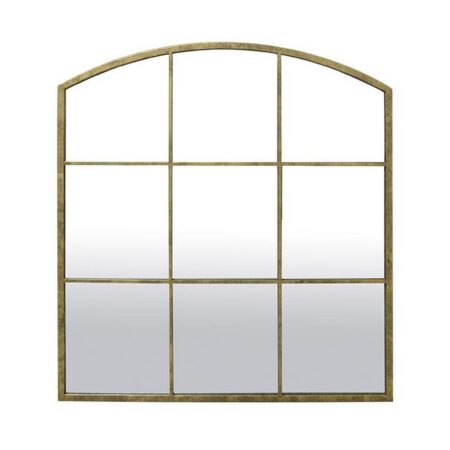 Miroir Arc Fenêtre Doré Emdé