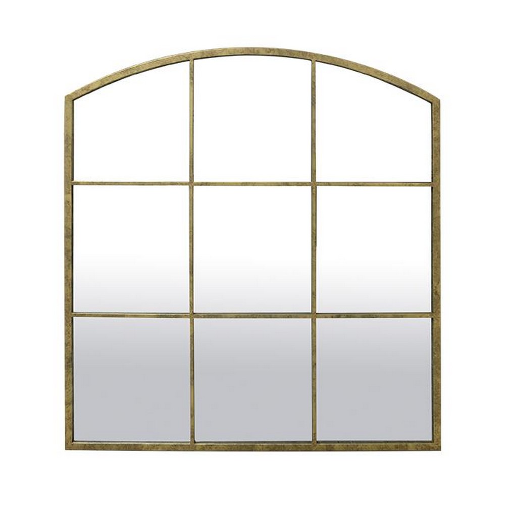 Miroir Arc Fenêtre Doré Emdé