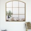 Miroir Arc Fenêtre Doré emde Ambiance