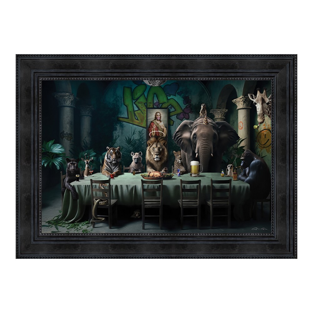 cadre_la_cene_granger_14.3060_cadraven_nantes_53x73cm Cadre La Cène Granger 53x73cm