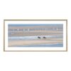 Photo Chevaux à la Plage Encadrée Cohen 52x102cm
