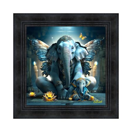 tableau elephant la sagesse