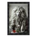 tableau lion luxury