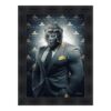 Tableau Singe Fashion Cigare Sylvain Binet 63x83cm