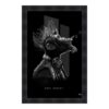 cadre singe fumeur noir blanc sylvain
