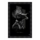 cadre singe fumeur noir blanc sylvain