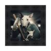 cadre sylvain binet chiens bull terrier