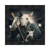 Tableau Chiens Bull Terrier Sylvain Binet
