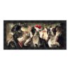 Tableau Groupe de Rock Chiens Sylvain Binet