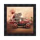 tableau koala voiture rouge désert sylvain binet